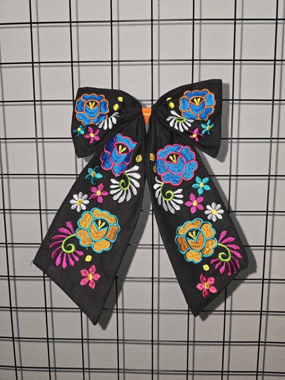 Embroidered Bow